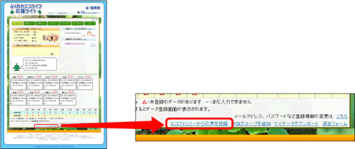 エコファミリーの声