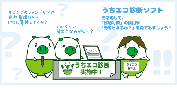 うちエコ診断イメージ