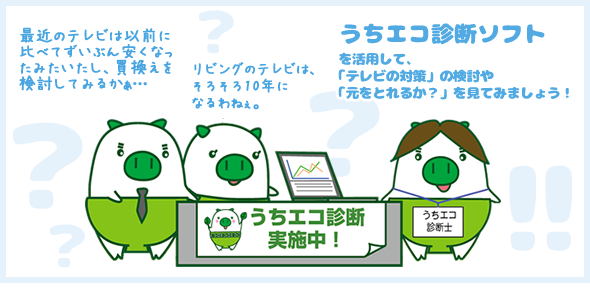 うちエコ診断イメージ