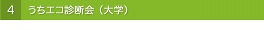 4.うちエコ診断会（大学）