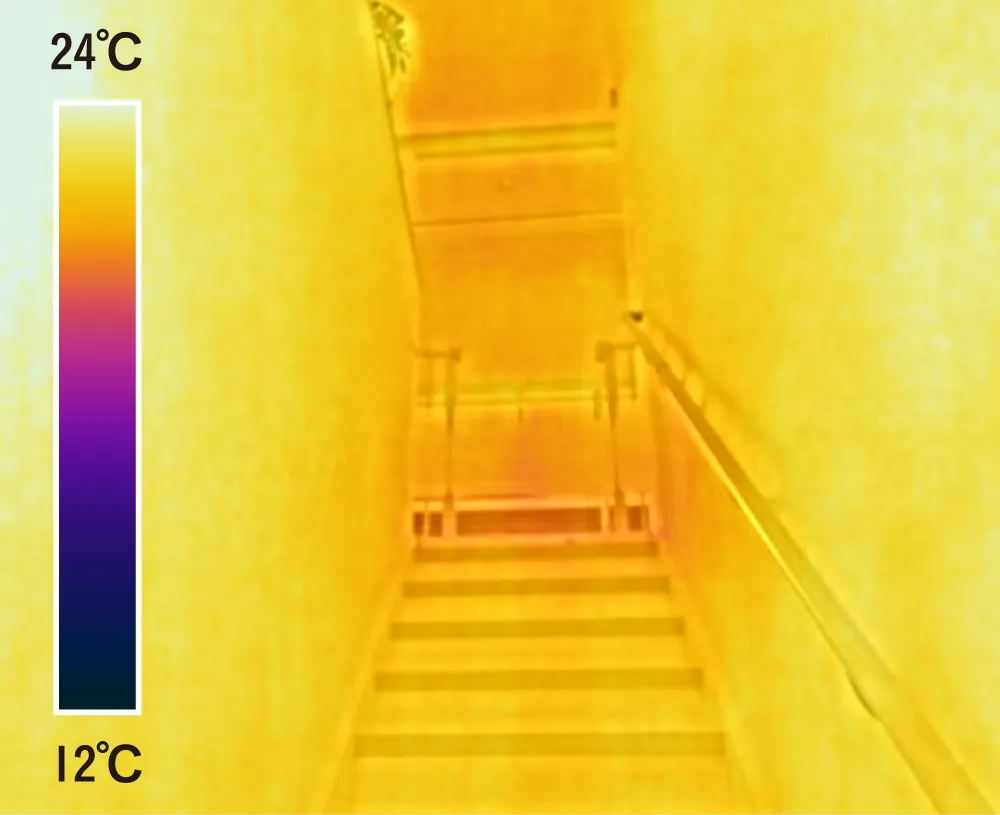 サーモグラフィー写真